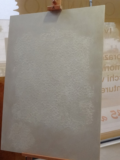 quadro con ricamo